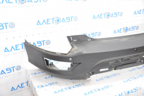 Rear bumper bare Ford Escape MK3 17-19 rest, for parking sensors, structure, broken fastening, scratches