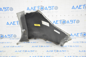 Rear bare bumper left Ford Escape MK3 17-19 rest, silver, fasteners torn