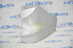 Rear bumper bare right Ford Escape MK3 17-19 rest, silver