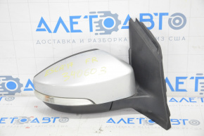 Right side mirror complete Ford Escape MK3 17-19 rest 14 pins turn signal BSM backlight silver