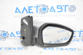 Right side mirror complete Ford Escape MK3 17-19 rest 14 pins turn signal BSM backlight silver