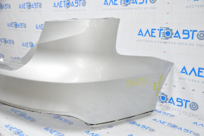 Rear bumper bare Ford Focus mk3 15-18 rest 4d silver, painted