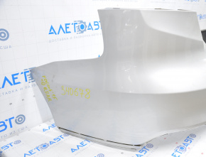 Rear bumper bare Ford Focus mk3 15-18 rest 4d silver, painted