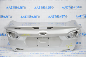 Boot lid Ford Focus mk3 15-18 rest 4d silver UX pokes, painted