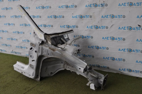 Front quarter right Ford Fusion mk5 13-16 with bracket white YZ