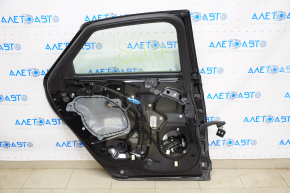 Door assembly rear left Lincoln MKZ 13-20 black UH, dent