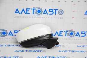 Right side mirror assembly Mazda CX-9 16-17 7 pins, BSM, turn signal, white, scale