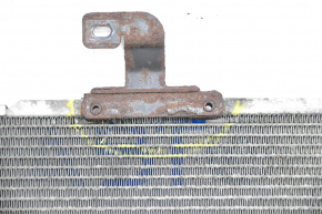 Air conditioning radiator condenser Subaru Outback 15-19 rusty fasteners, honeycomb defect