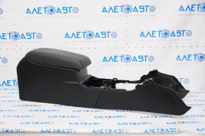 Console central armrest Subaru Outback 15-19 leather, black