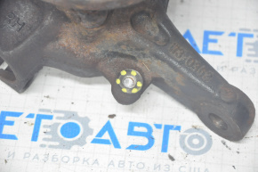 The trunnion with the hub, front right Subaru Outback 15-19, is rusty, the bolt is broken, the thread is stripped