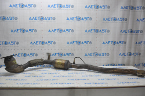 Intake pipe with catalytic converter VW Tiguan 09-18 with lambda probe