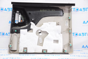 Door trim card rear left Dodge Grand Caravan 11-20 gray with black inserts