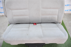 Rear row of seats 2nd row Dodge Grand Caravan 11-14 cloth, gray, for cleaning