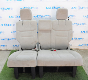 Rear row of seats 3 row Dodge Grand Caravan 11-15 cloth, gray, for cleaning