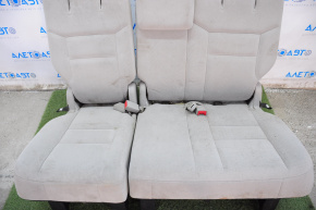 Rear row of seats 3 row Dodge Grand Caravan 11-15 cloth, gray, for cleaning