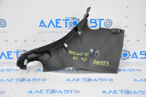 Ford Focus mk3 11-18 4d trunk opening trim left scratches, worn