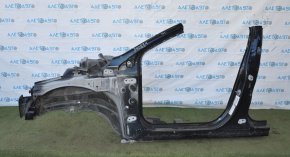 Front quarter left Ford Fusion mk5 13-20 black, with central pillar, dent