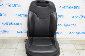 Driver's seat Jeep Compass 17-18 airbag, electric, leather black