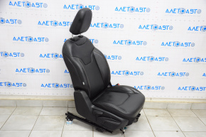 Passenger seat Jeep Compass 17-20 airbag, leather black