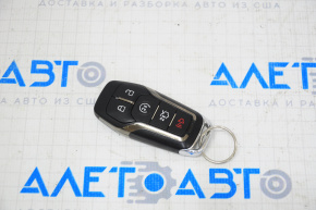 Lincoln MKZ 13-16 smart key, 5 buttons, peeling chrome