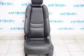 Driver's seat Mazda CX-9 16- without airbag, electric, leather black, not working motor front-rear