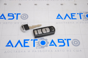 Mazda CX-9 16 key - scratches, chrome is peeling