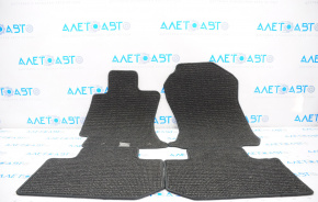Set of floor mats for Subaru Forester 14-18 SJ black cloth