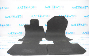 Set of floor mats for Subaru Forester 14-18 SJ black cloth