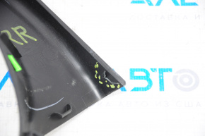 Right trunk door trim Subaru Outback 15-19 black, broken latch