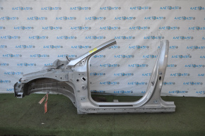 Front quarter left Ford Fusion mk5 13-20 silver, with central pillar