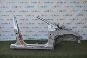 Front quarter right Ford Fusion mk5 13-16 without bracket silver, with central pillar