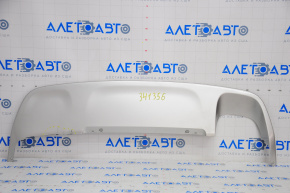 Jeep Compass 17-22 rear bumper lip gray, worn