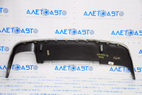 Jeep Compass 17-22 rear bumper lip gray, worn