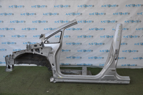 Front left quarter panel for Lexus Hs250h 10-12, silver, with center pillar