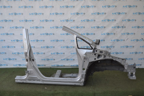 Front right quarter panel for Lexus Hs250h 10-12, silver, with center pillar