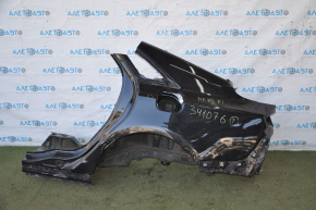 Quarter wing rear left Lincoln MKZ 13-20 black, dented, bumps