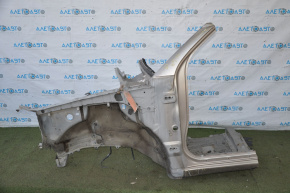 Front left quarter of Toyota Highlander 2007, without nose, dented