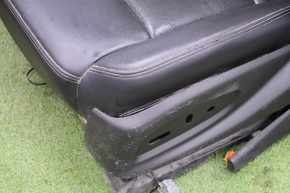 Driver's seat Cadillac CTS 14- without airbag, leather black, no control buttons, scratches