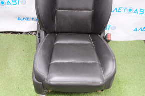 Passenger seat Cadillac CTS 14-14 without airbag, electric, leather black, no control buttons