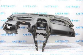 Torpedo front panel without AIRBAG Chevrolet Volt 11-15 black, without overlays
