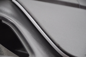 Torpedo front panel without AIRBAG Chevrolet Volt 11-15 black with pad overlay white insert, scratches