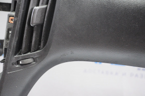 Torpedo front panel without AIRBAG Chevrolet Volt 11-15 black with overlay on the pillow scratches, pokes