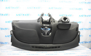 Torpedo front panel without AIRBAG Chevrolet Volt 11-15 black with pad on the pillow