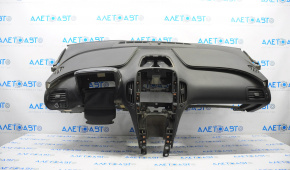 Torpedo front panel without AIRBAG Chevrolet Volt 11-15 black with pad on the pillow