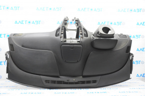 Torpedo front panel without AIRBAG Chevrolet Volt 11-15 black with pad on pillow, scratch