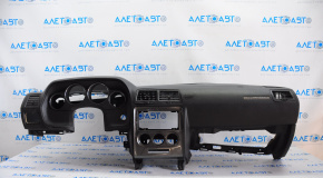 Torpedo front panel without AIRBAG Dodge Challenger 09-14 prerest, black, broken fastener, cracked