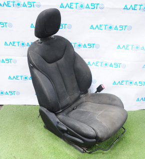 Passenger seat Dodge Dart 13-14 without airbag, mechanical, cloth black, for dry cleaning