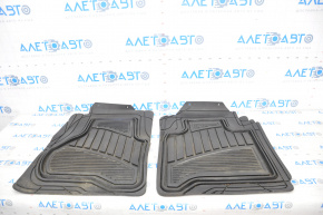 Set of floor mats for Ford Escape MK3 13-17 rubber, black, not