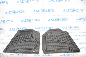 Set of floor mats for Ford Escape MK3 13-17 rubber, black, not