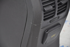 Central console armrest and cup holders Ford Escape MK3 17-19 black, scratches